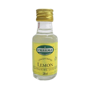 Preema Flavouring Essence Liquid Lemon 12 x 28ml