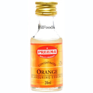 Preema Flavouring Essence Liquid Orange 12 x 28ml