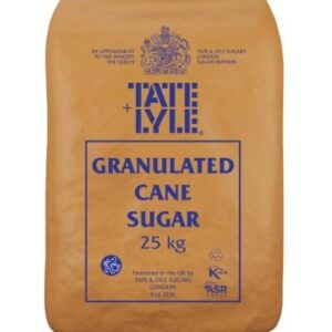 Tate & Lyle Granulated Cane Sugar 25Kg
