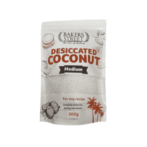Bakers Street Desiccated Coconut - Medium  6 x 300g