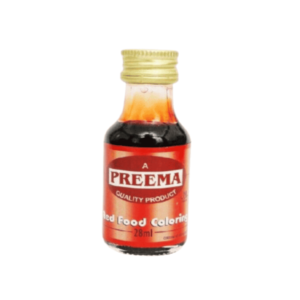 Preema Liquid Food Colour Red 12 x 28ml
