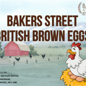 Bakers Street  British Brown Eggs